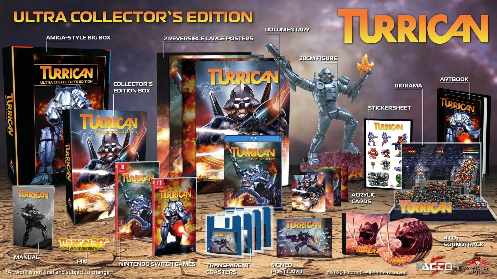 Foto do jogo Turrican: Ultra Collector's Edition