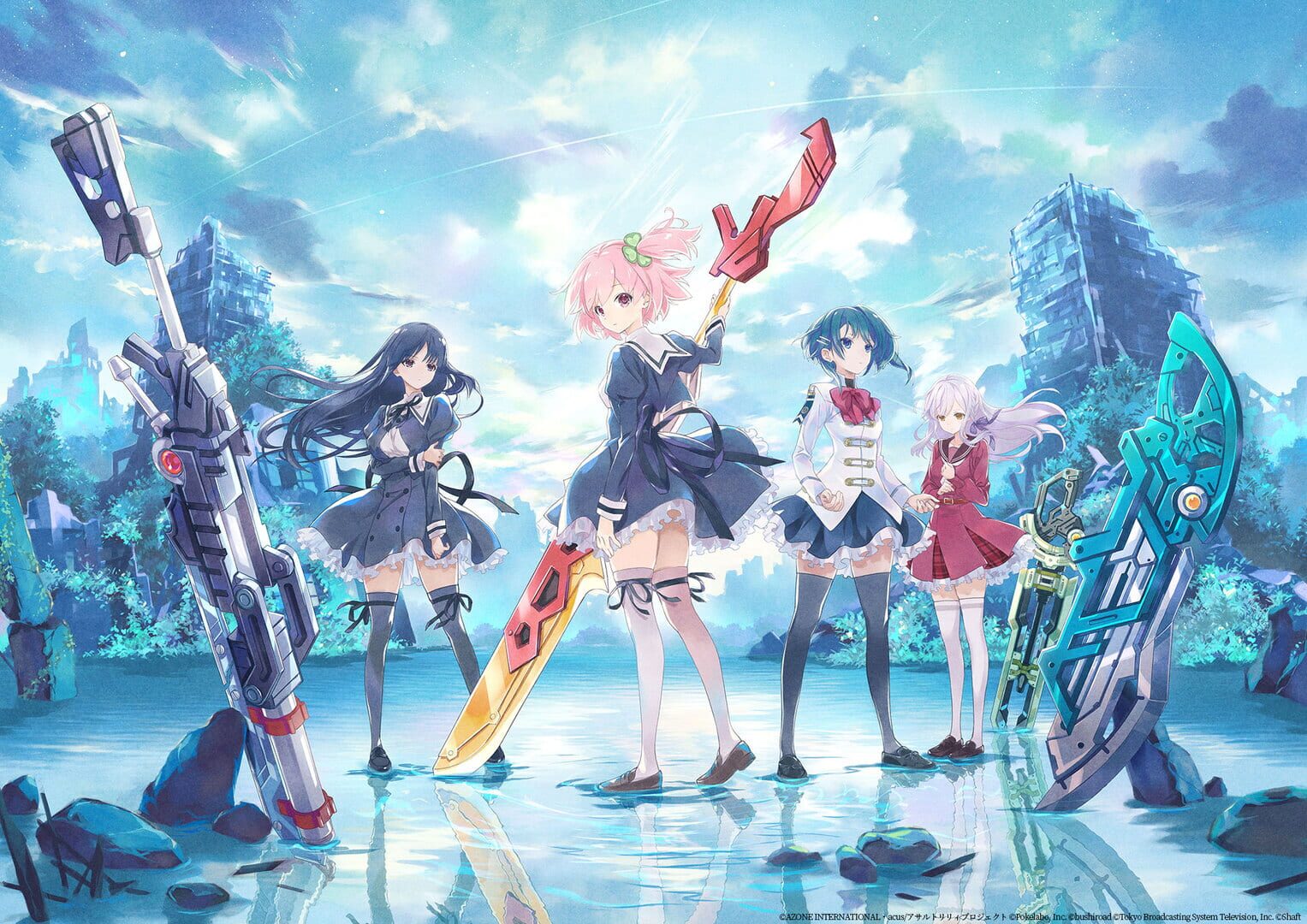 Foto do jogo Assault Lily Last Bullet