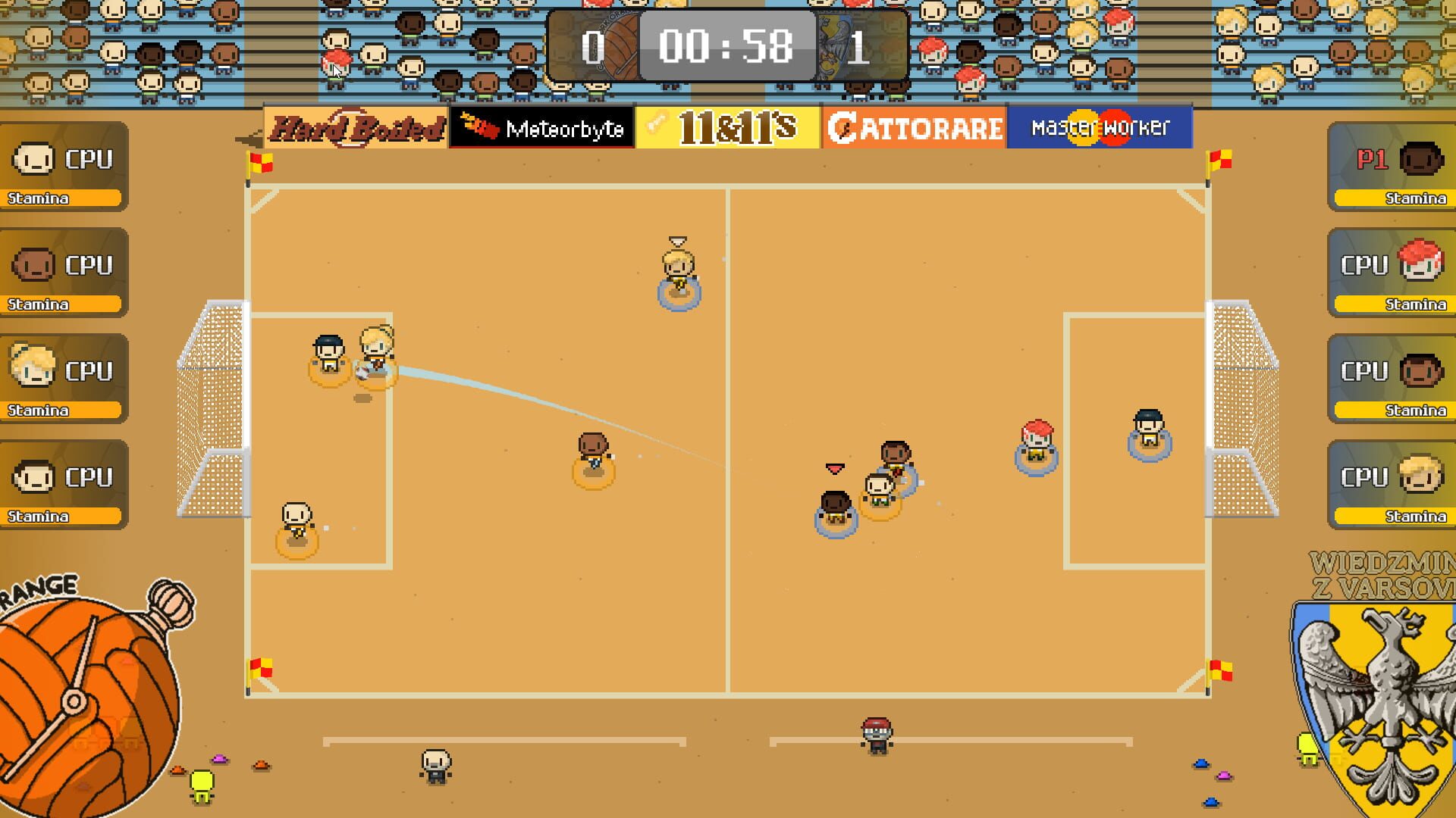 Foto do jogo World Soccer Strikers'91
