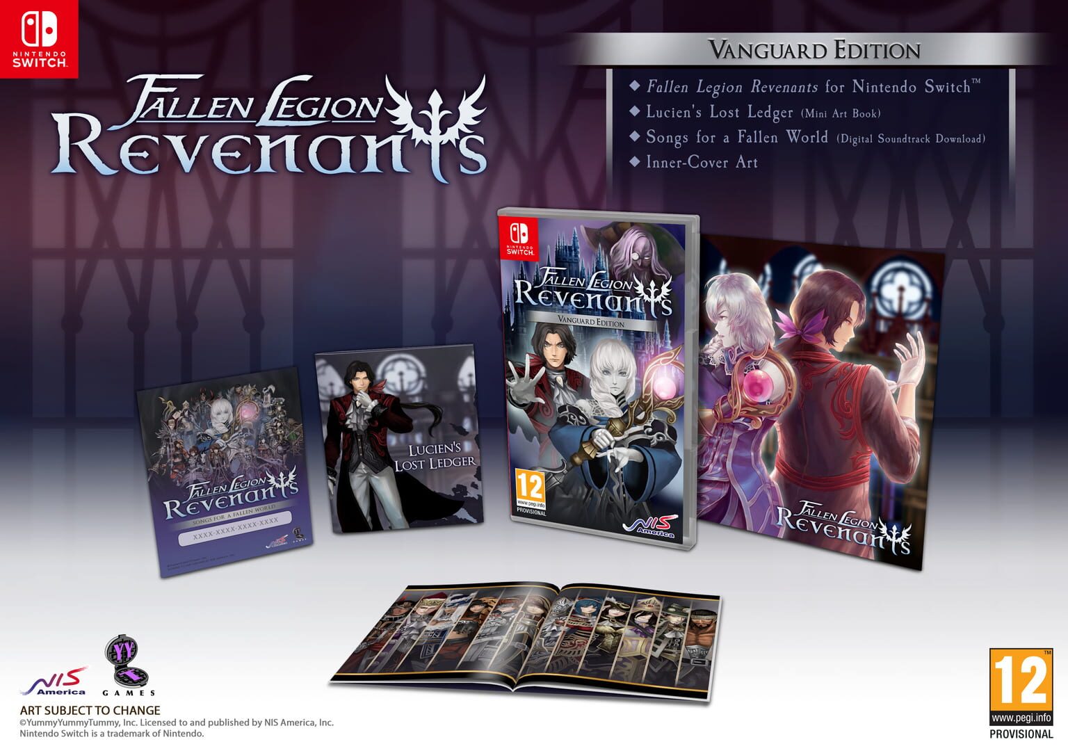 Foto do jogo Fallen Legion Revenants: Vanguard Edition