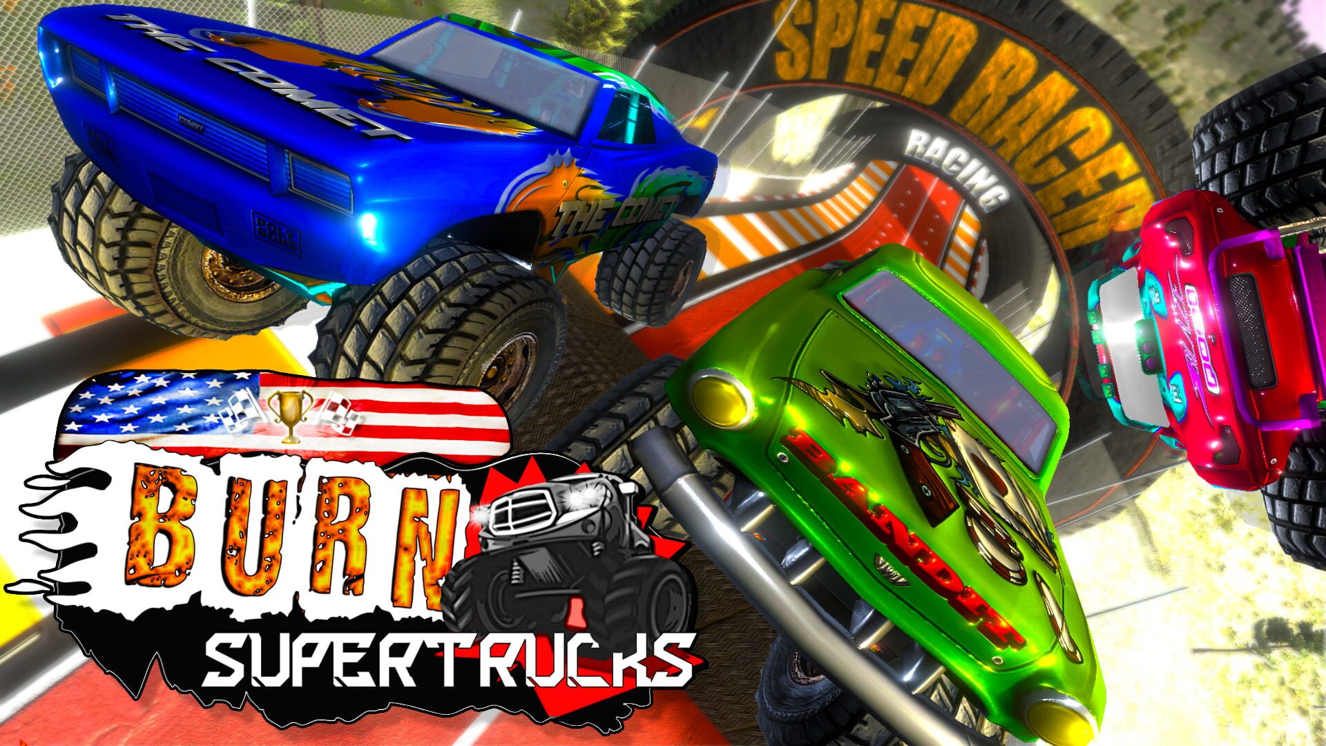Foto do jogo Burn! SuperTrucks