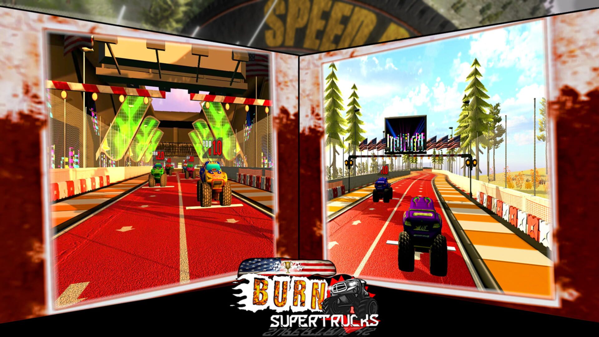 Foto do jogo Burn! SuperTrucks