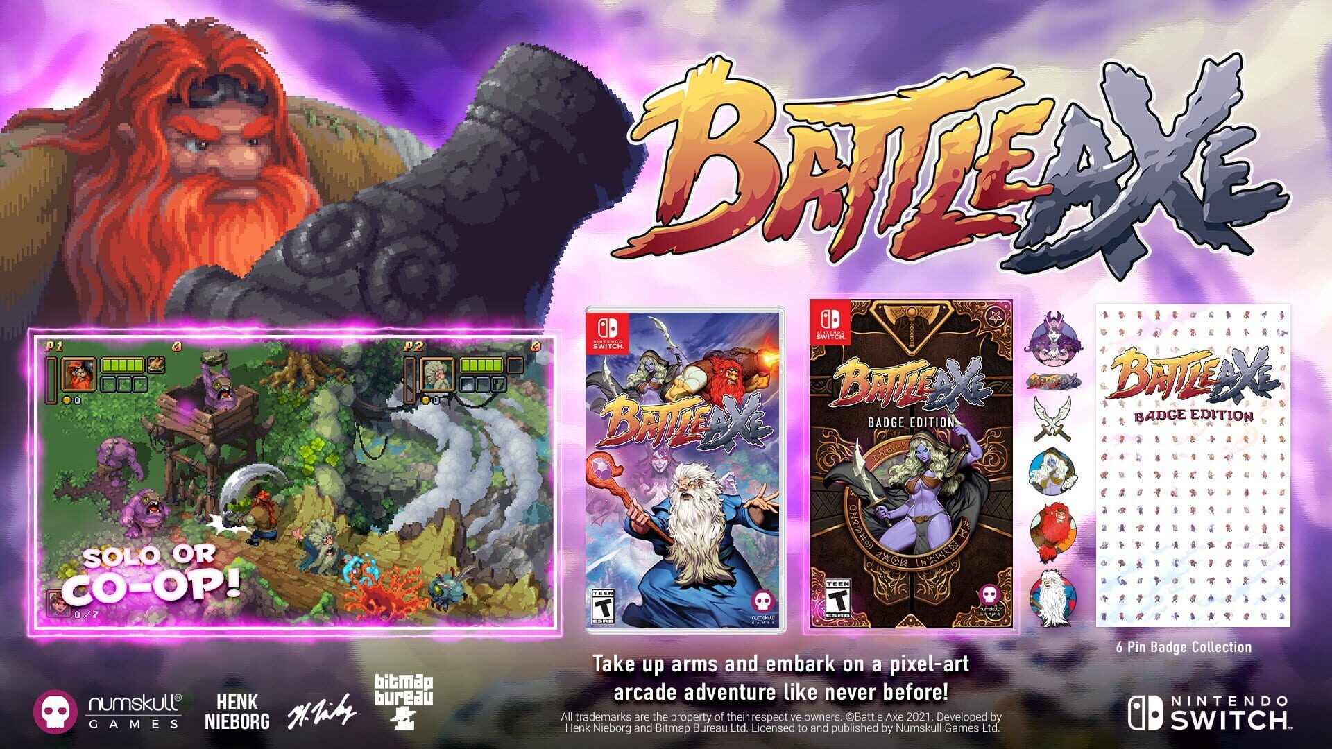 Foto do jogo Battle Axe: Badge Edition
