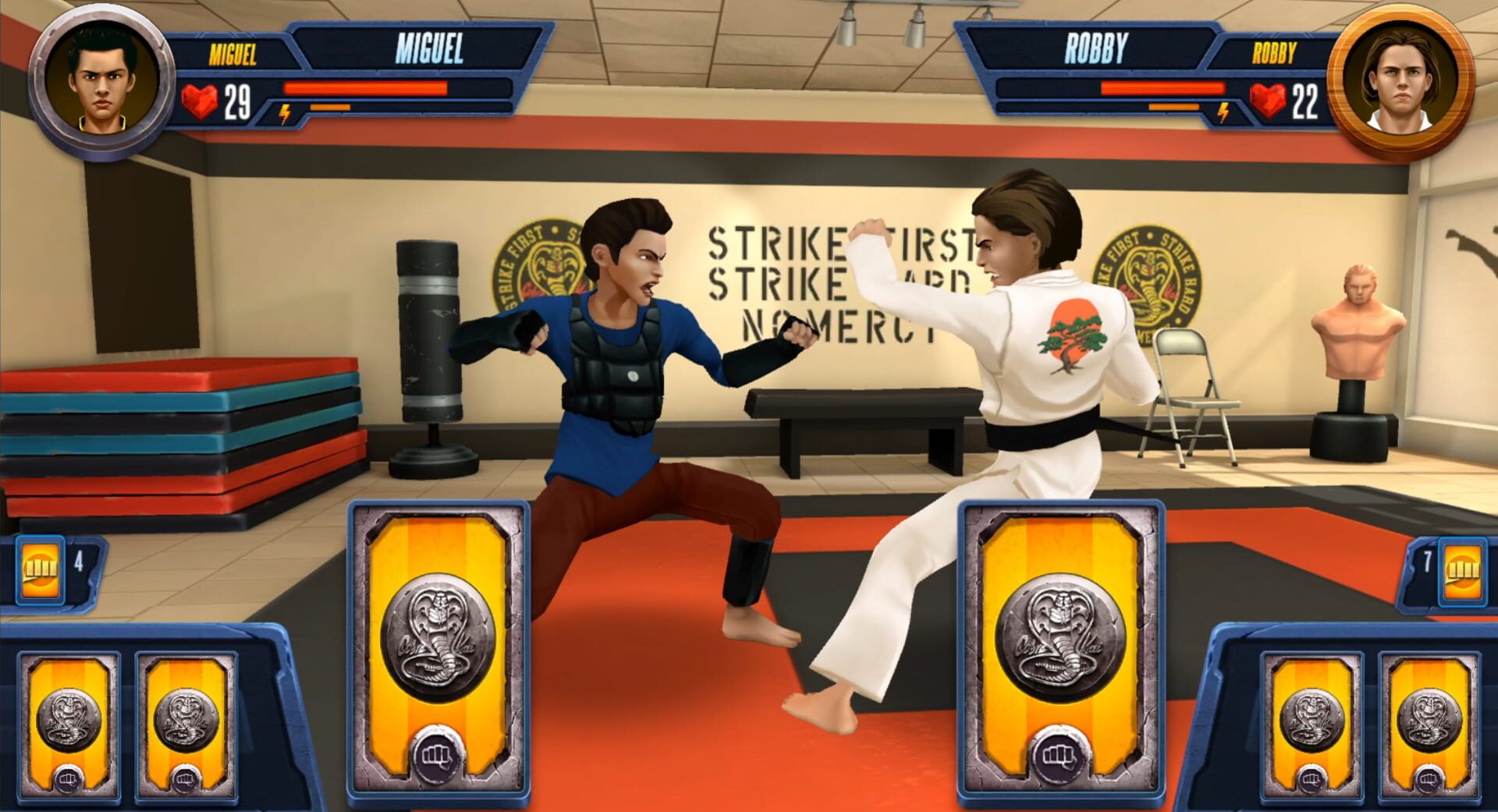 Foto do jogo Cobra Kai: Card Fighter