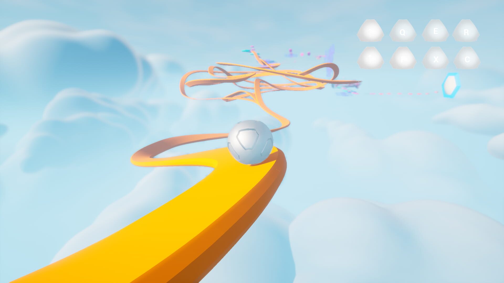 Foto do jogo Fall Balance Ball