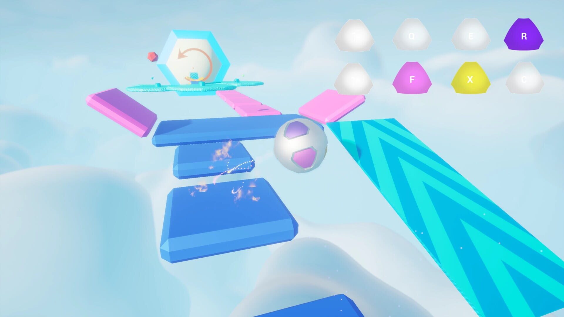 Foto do jogo Fall Balance Ball