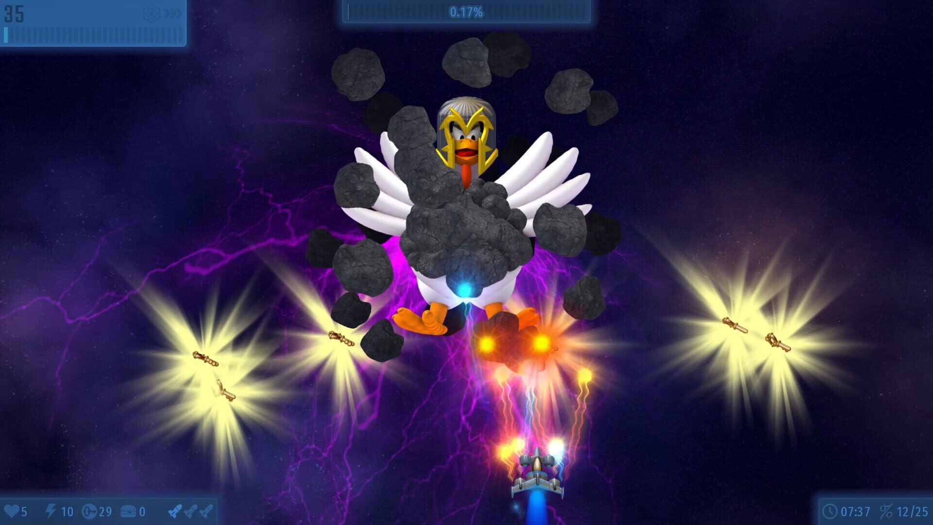 Foto do jogo Chicken Invaders Universe