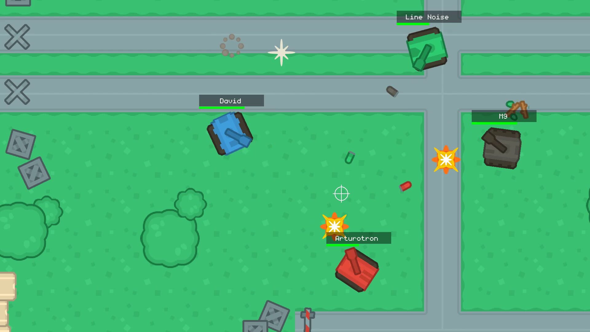 Foto do jogo Retro Tank Party