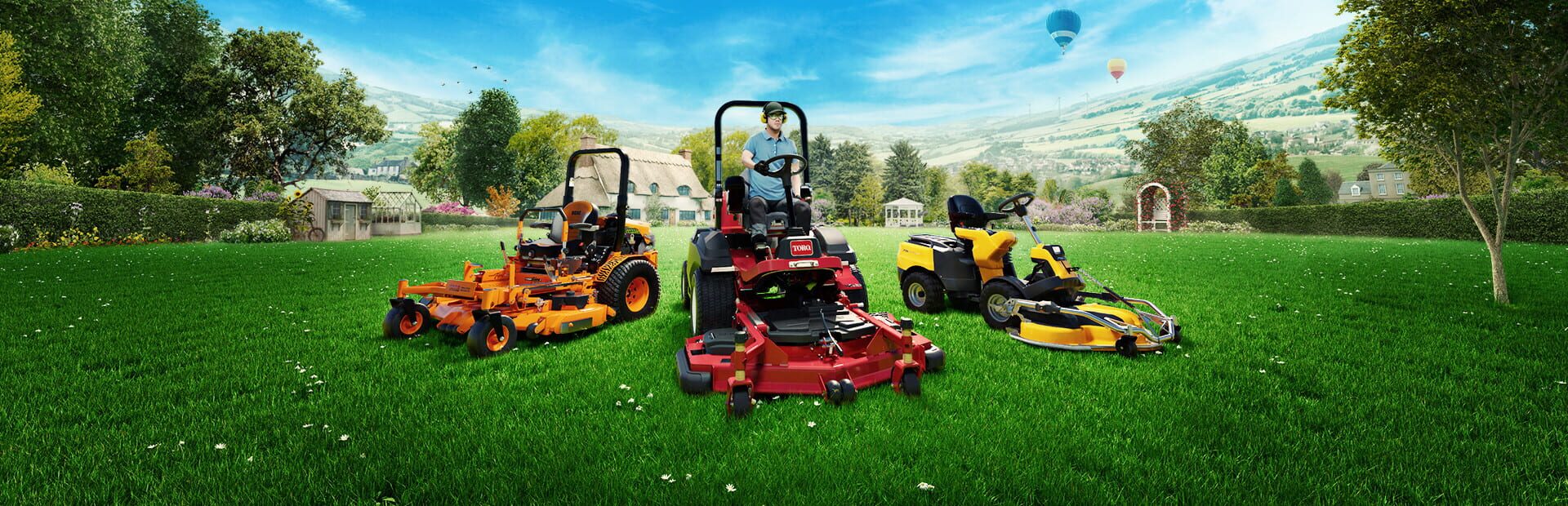 Foto do jogo Lawn Mowing Simulator