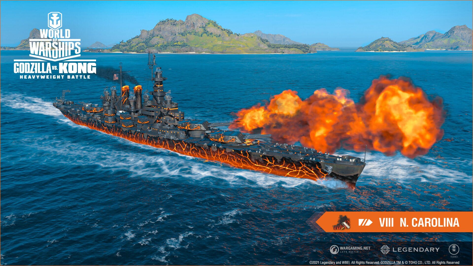 Foto do jogo World of Warships: Kong - Primordial Rage