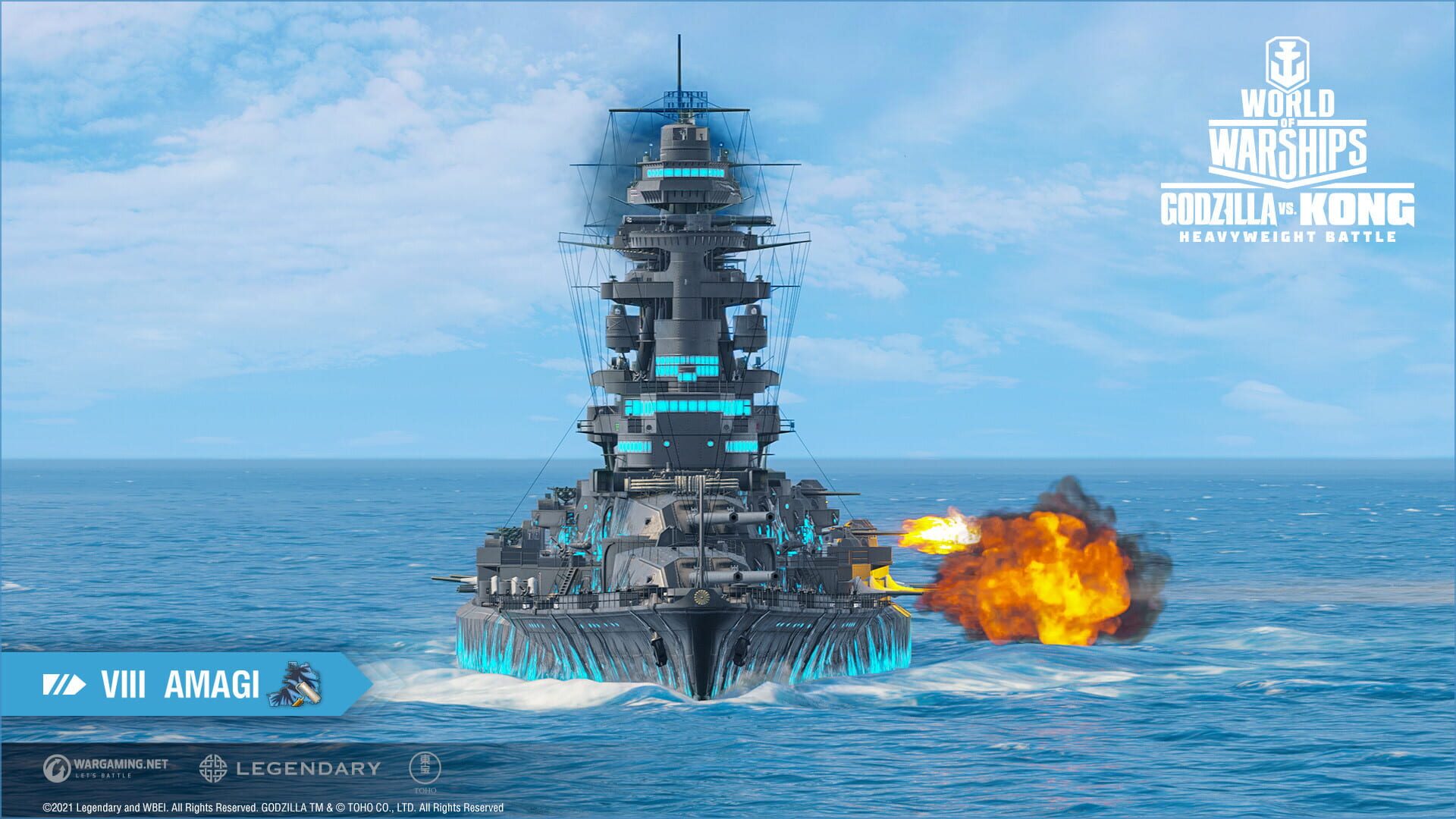Foto do jogo World of Warships: Godzilla - Apex Monster