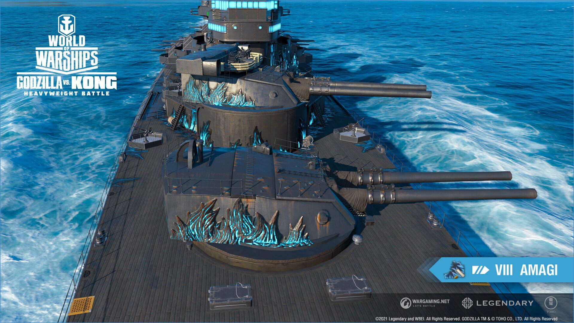 Foto do jogo World of Warships: Godzilla - Apex Monster