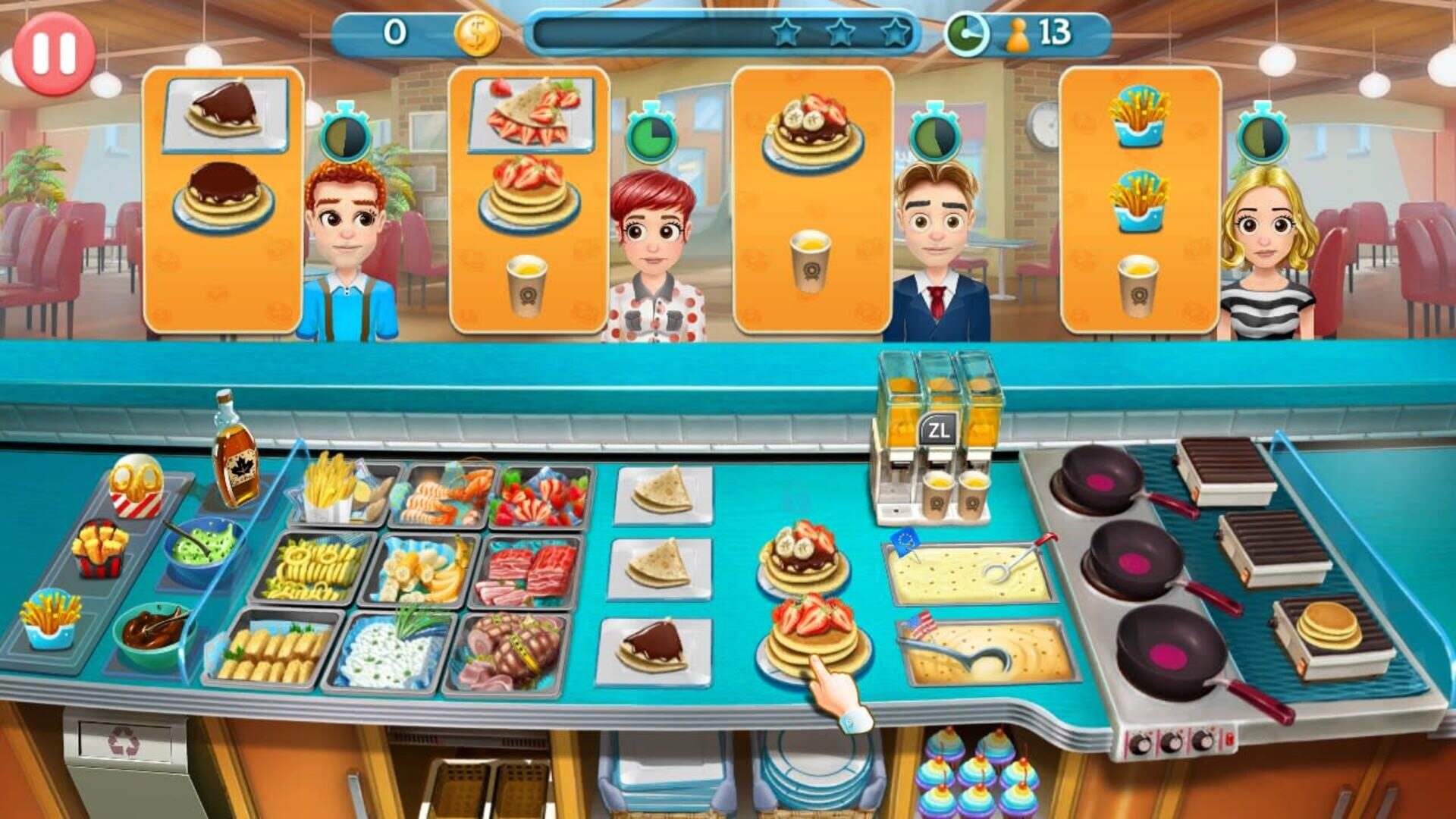 Foto do jogo Pancake Bar Tycoon