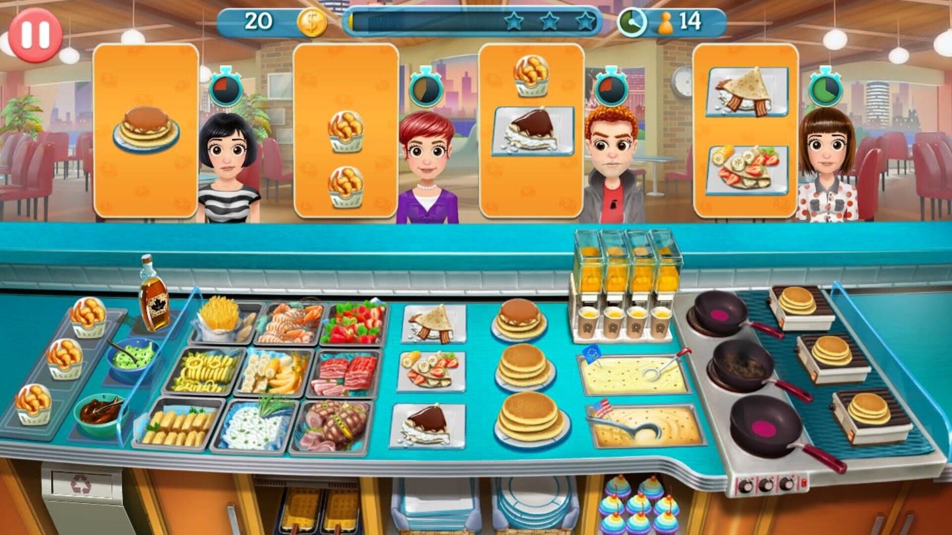 Foto do jogo Pancake Bar Tycoon