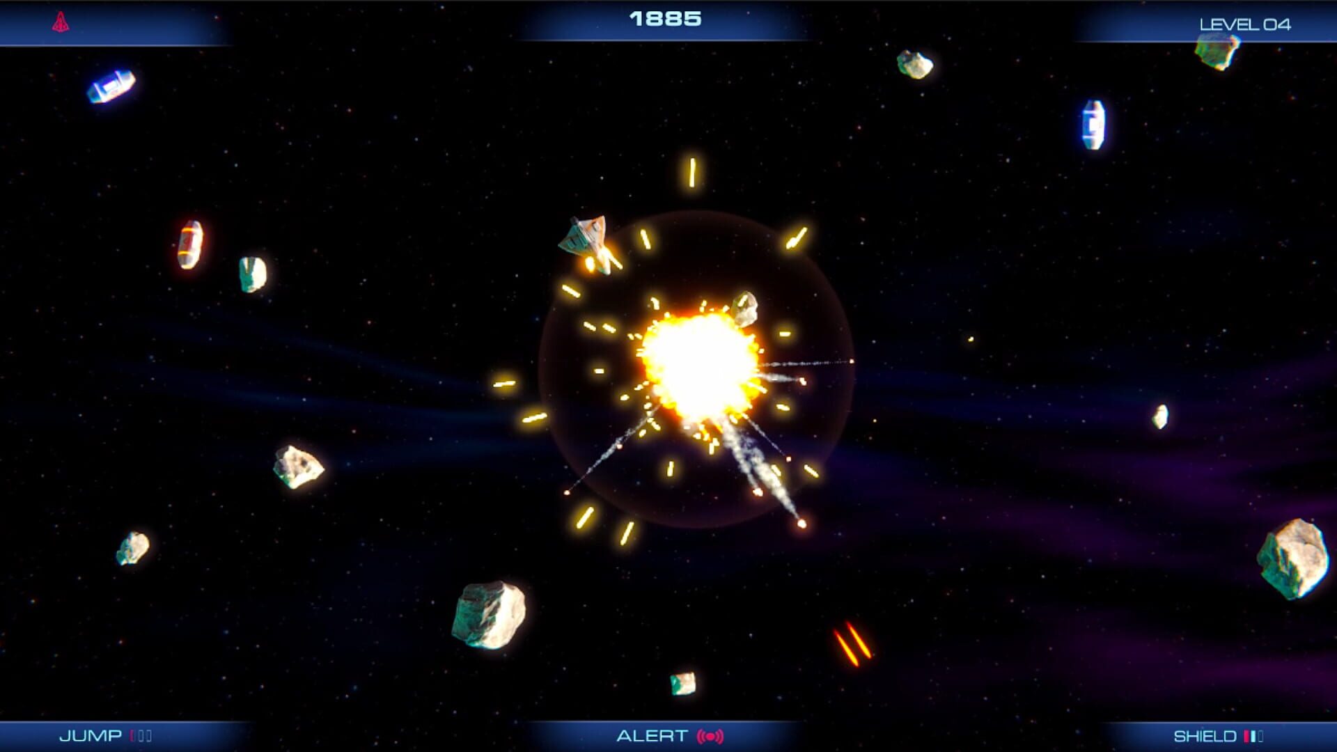 Foto do jogo Battle Star Asteroids