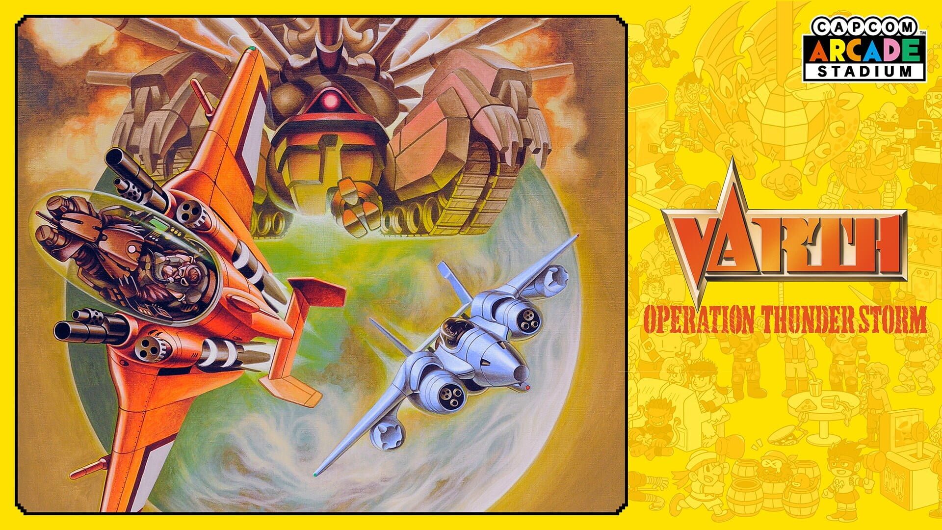 Foto do jogo Capcom Arcade Stadium: Varth - Operation Thunderstorm