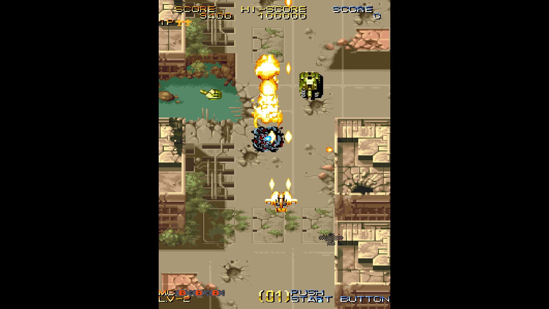 Foto do jogo Capcom Arcade Stadium: Varth - Operation Thunderstorm