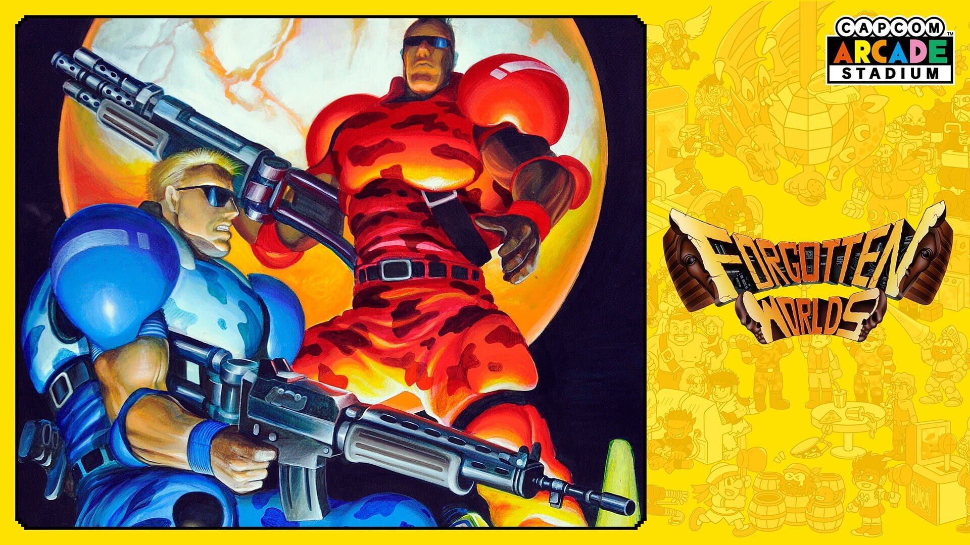 Foto do jogo Capcom Arcade Stadium: Forgotten Worlds