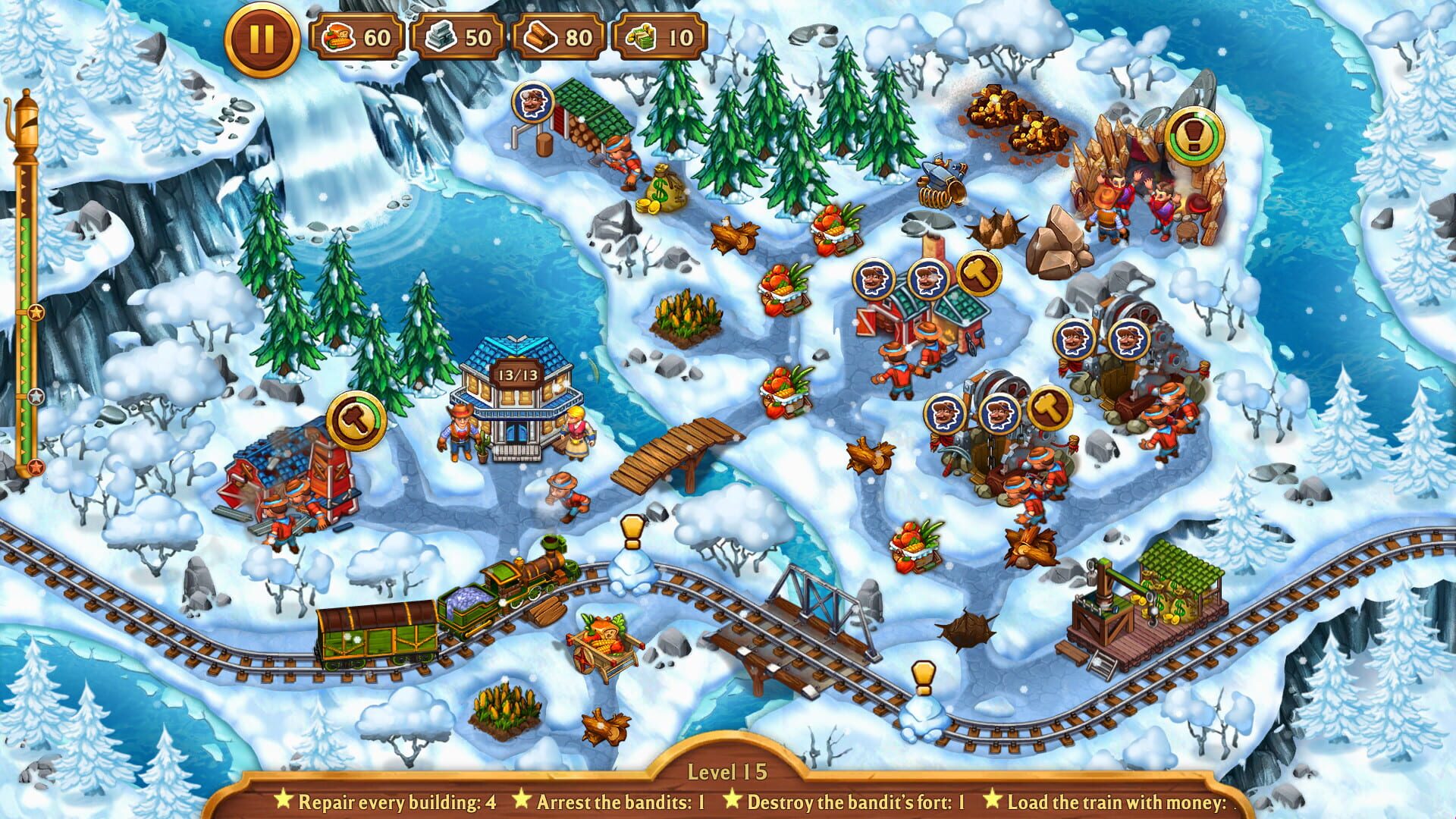 Foto do jogo Golden Rails: Small Town Story