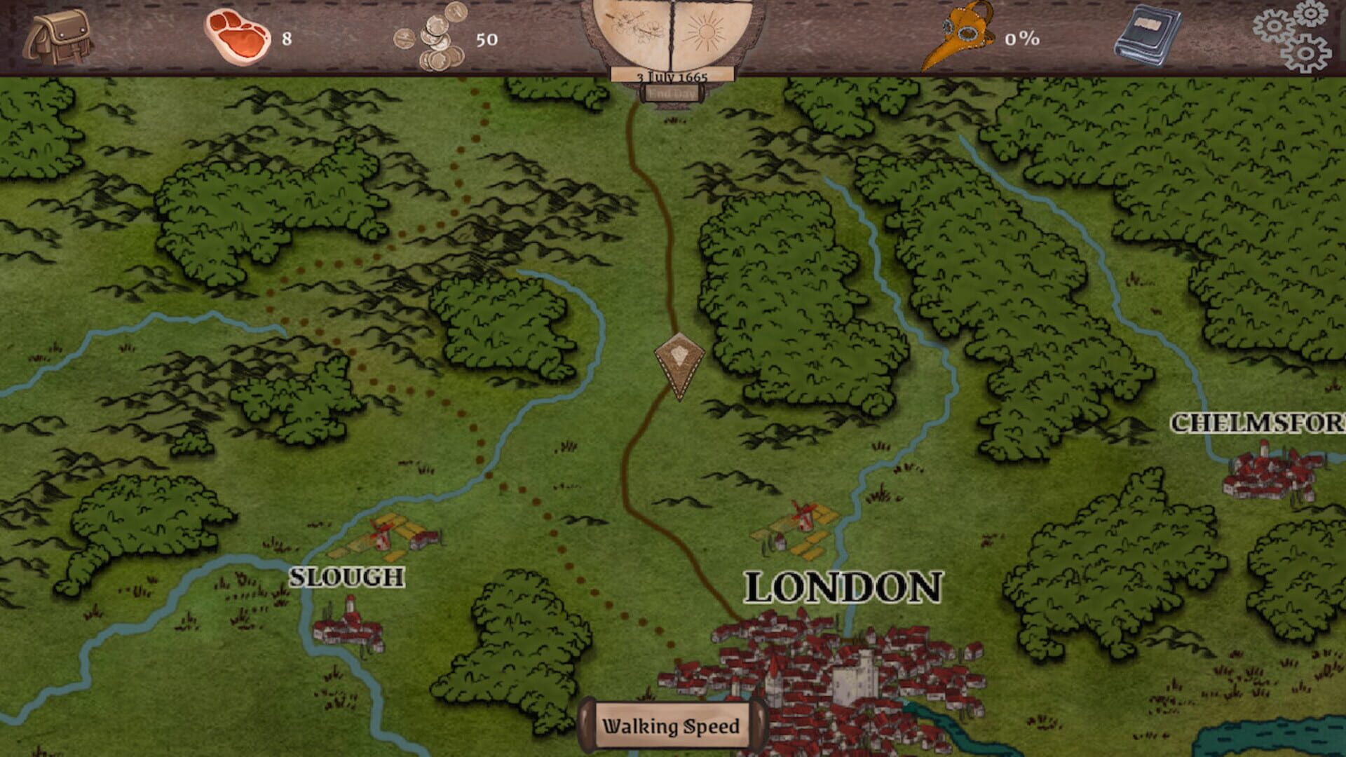 Foto do jogo The Great Plague Exodus