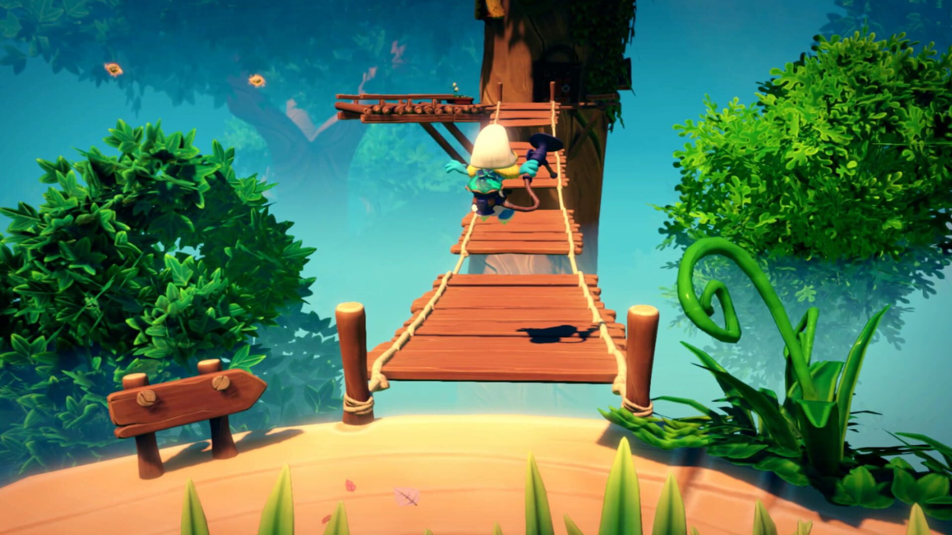 Foto do jogo The Smurfs: Mission Vileaf