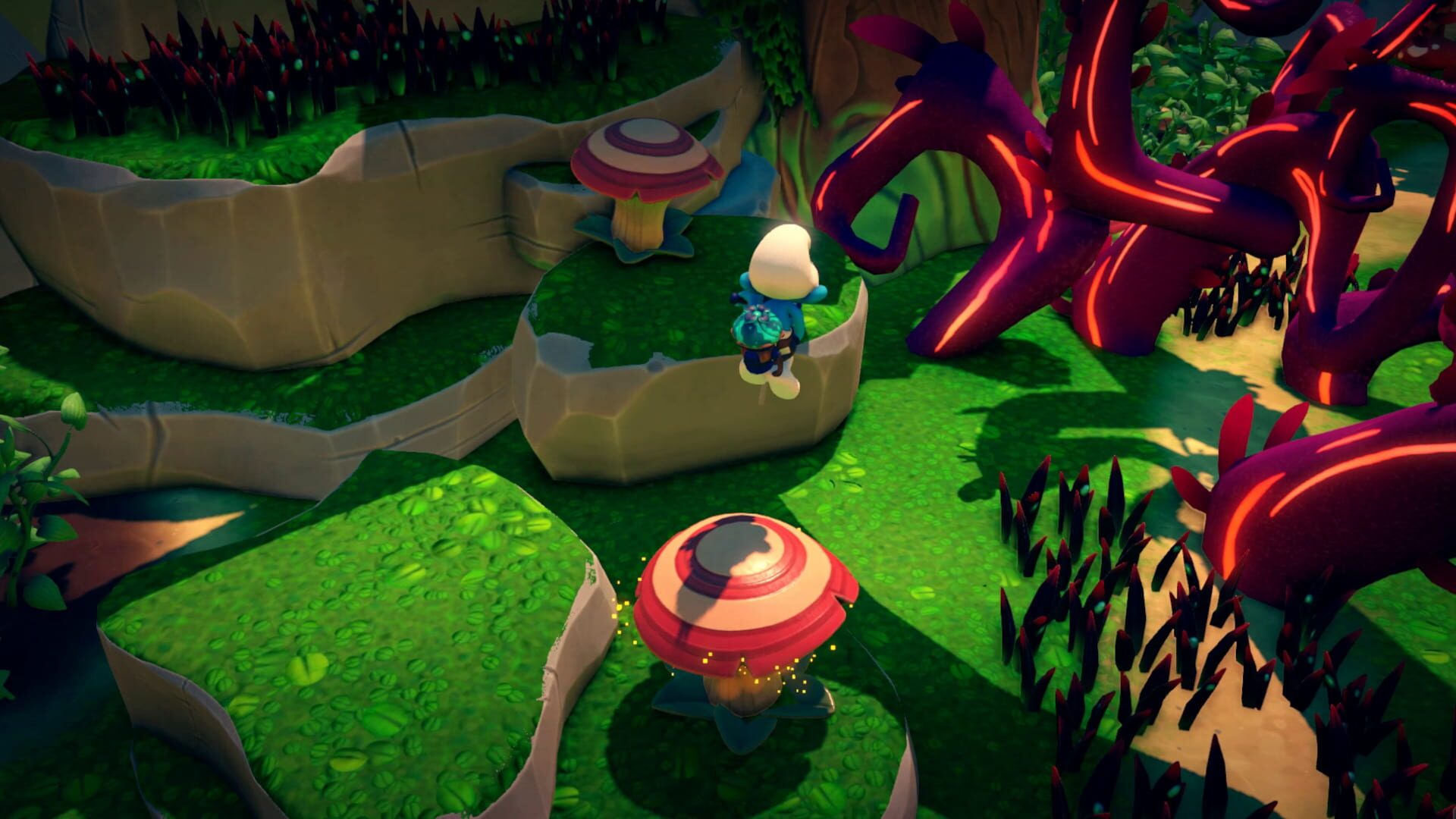 Foto do jogo The Smurfs: Mission Vileaf
