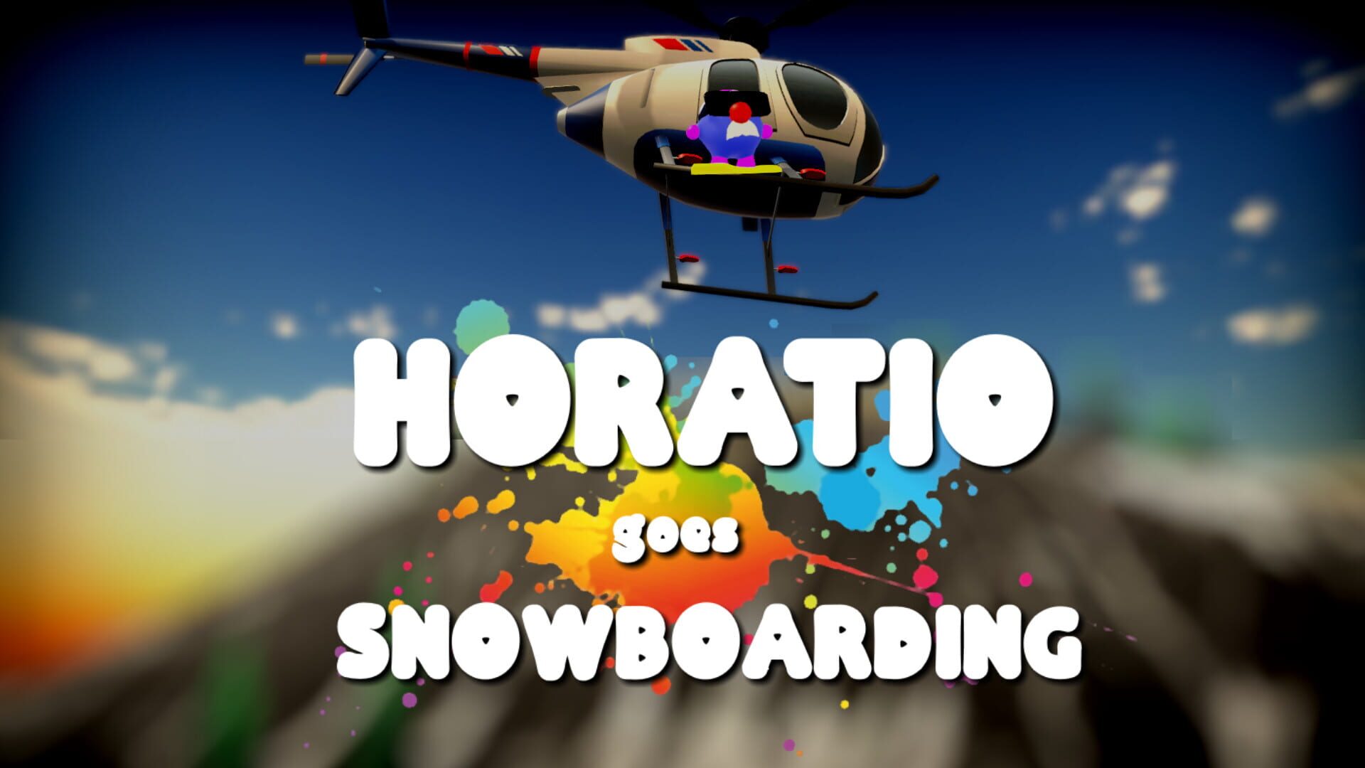 Foto do jogo Horatio Goes Snowboarding
