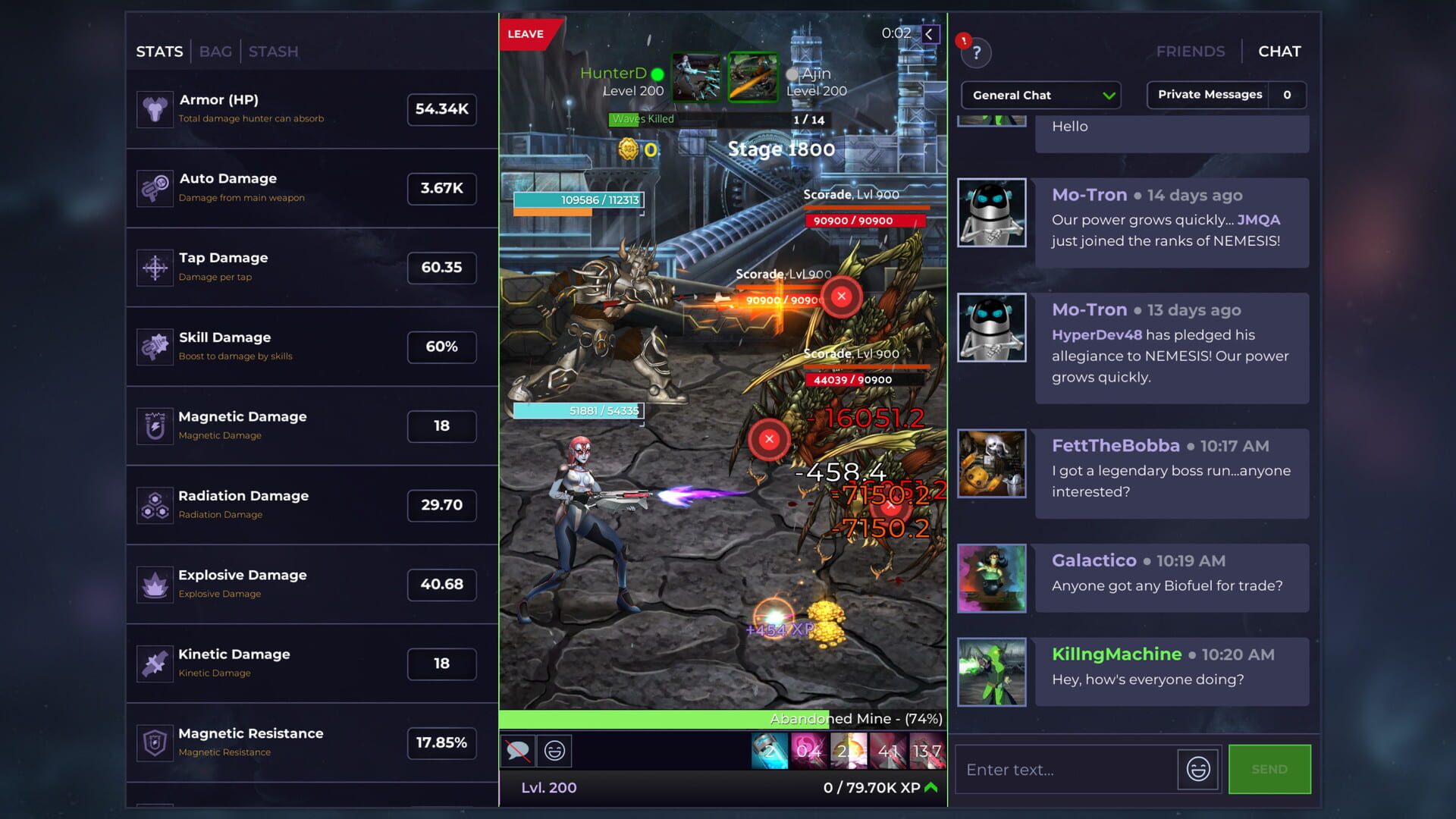 Foto do jogo Darkzone: Idle RPG