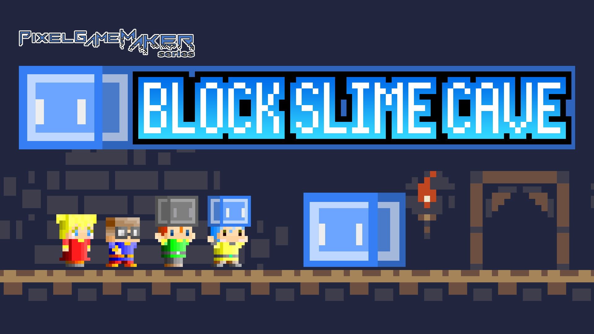 Foto do jogo Block Slime Cave
