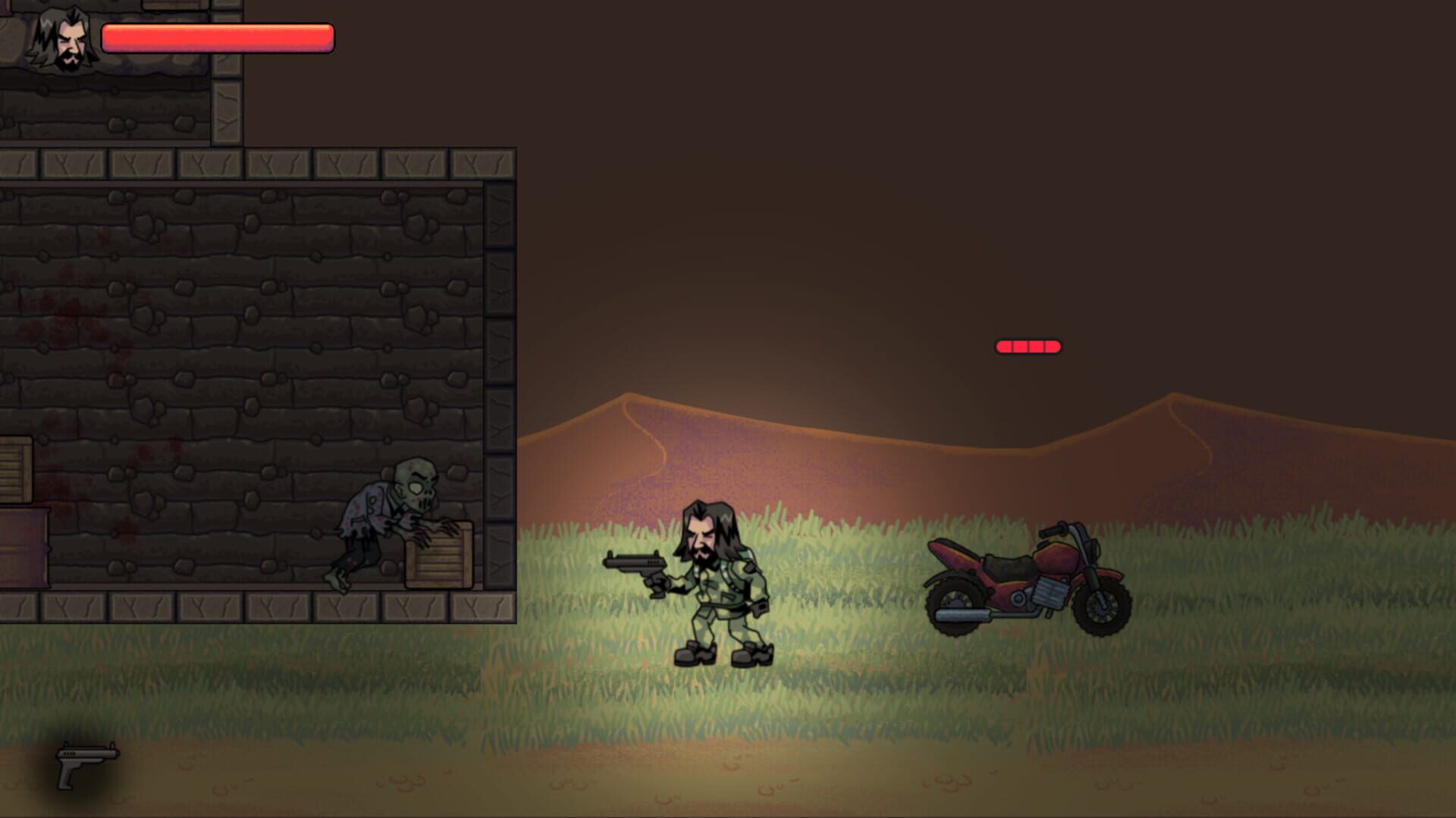 Foto do jogo Zombies Desert and Guns