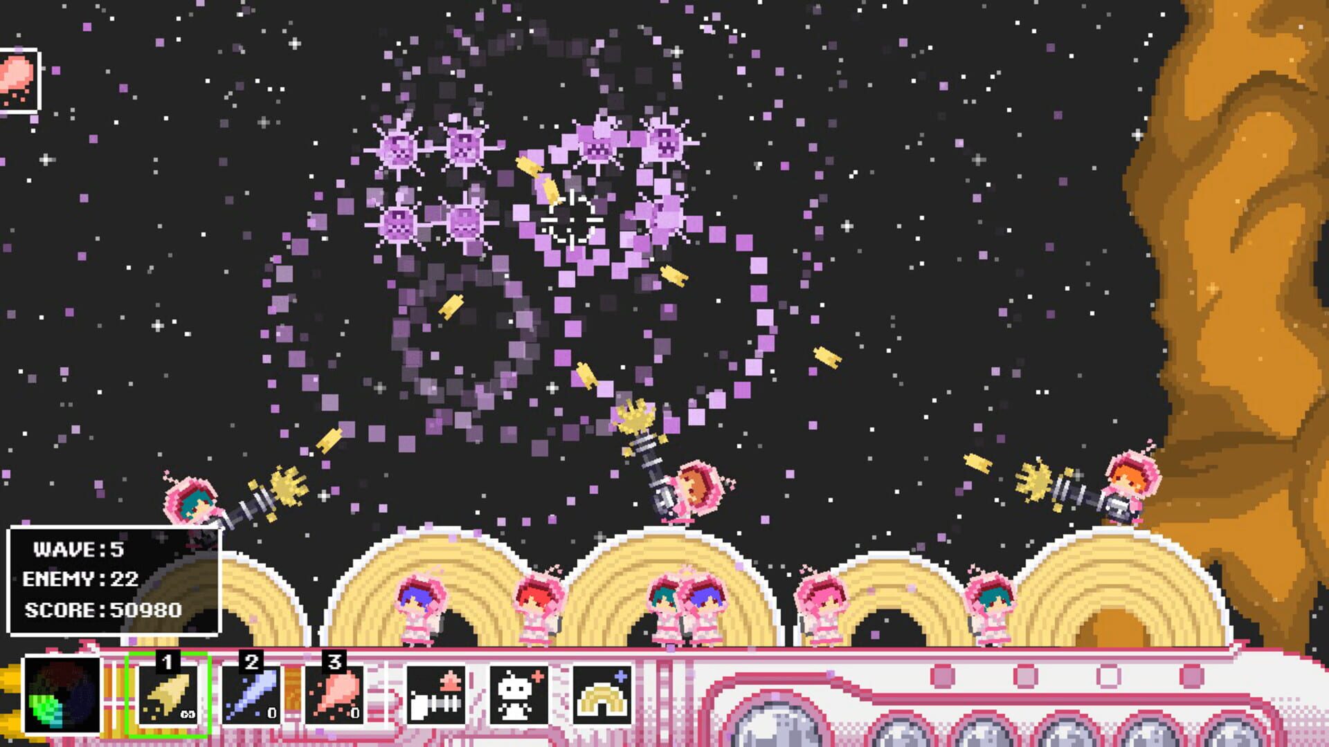 Foto do jogo Cake Invaders