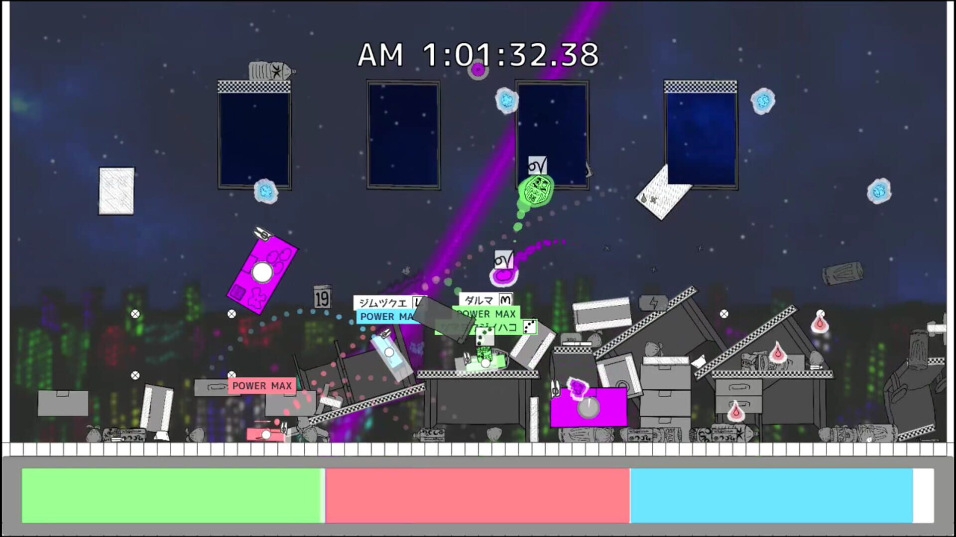 Foto do jogo Cleaning Robot Match: Scatter Battlers
