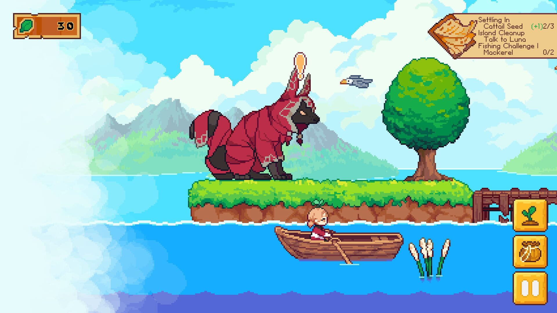 Foto do jogo Luna's Fishing Garden