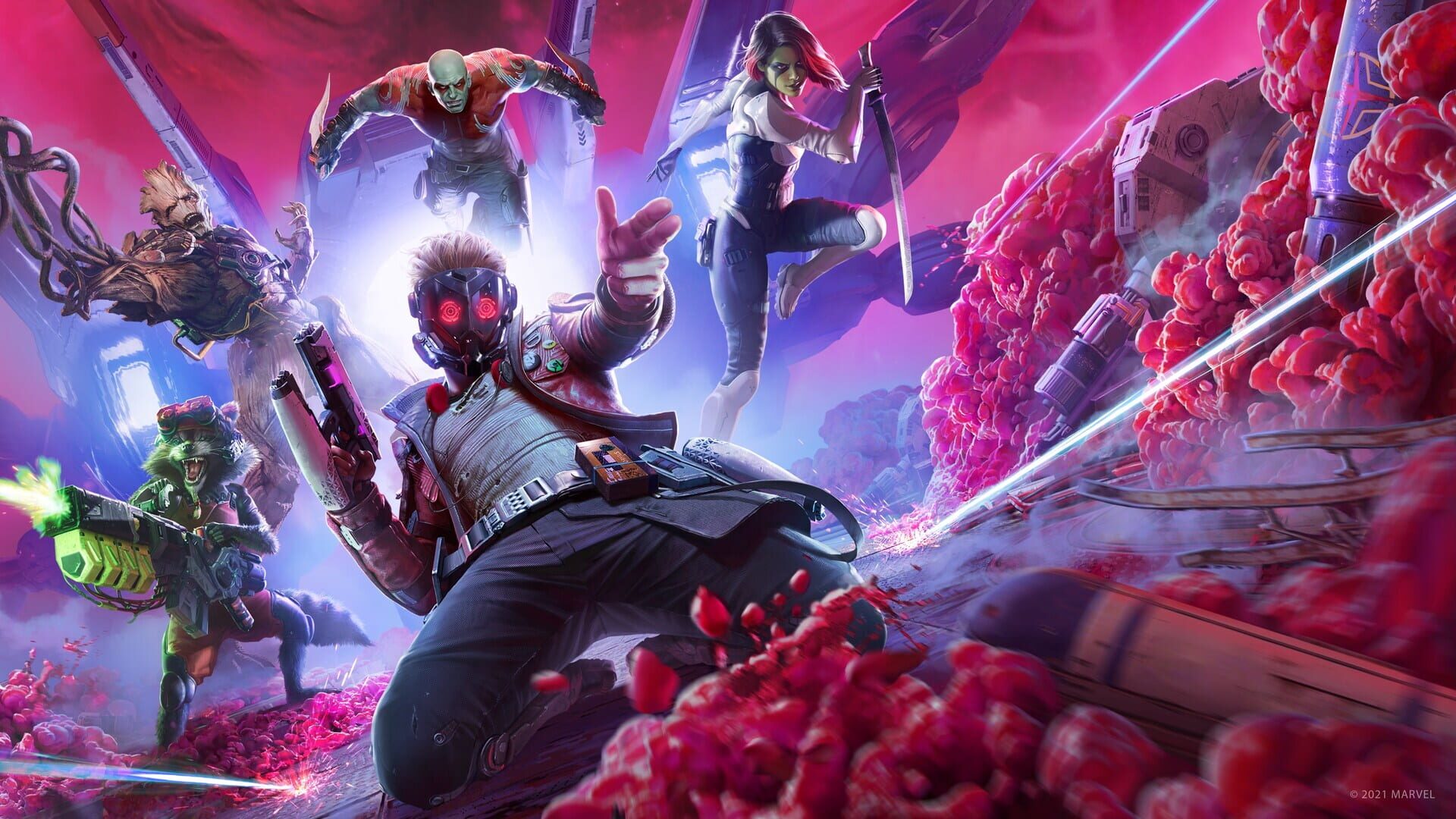 Foto do jogo Marvel's Guardians of the Galaxy