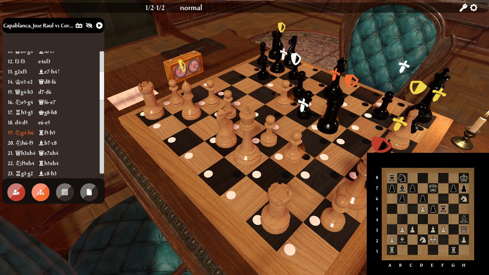 Foto do jogo Caïssa Board