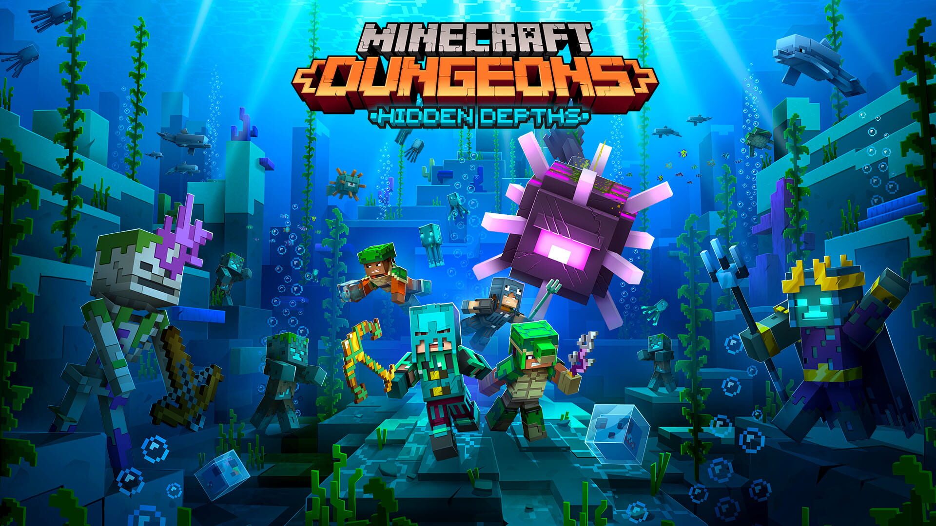Foto do jogo Minecraft Dungeons: Hidden Depths