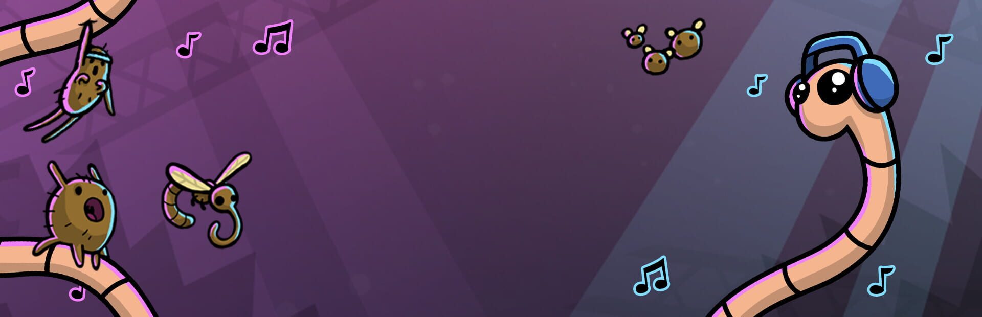 Foto do jogo Tapeworm Disco Puzzle