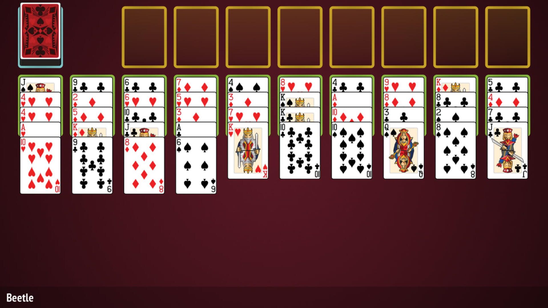 Foto do jogo Spider Solitaire Collection
