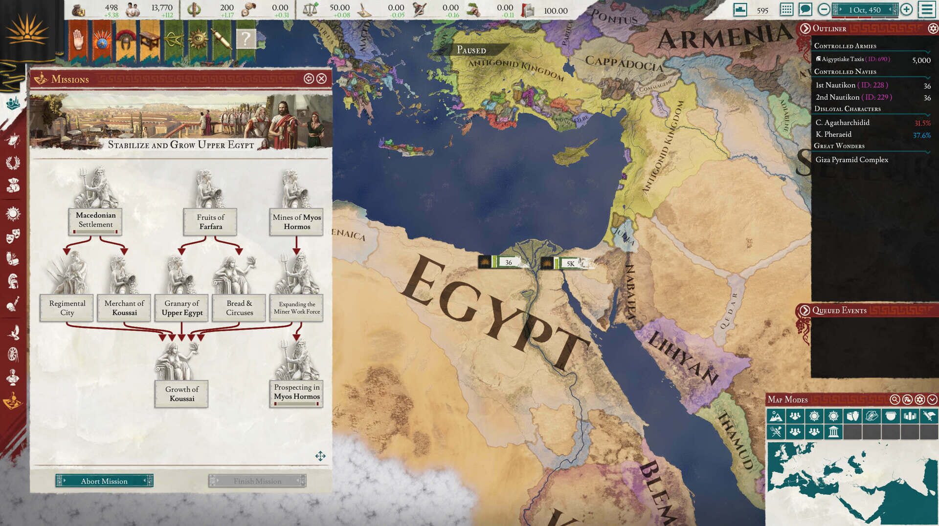 Foto do jogo Imperator: Rome - Heirs of Alexander Content Pack