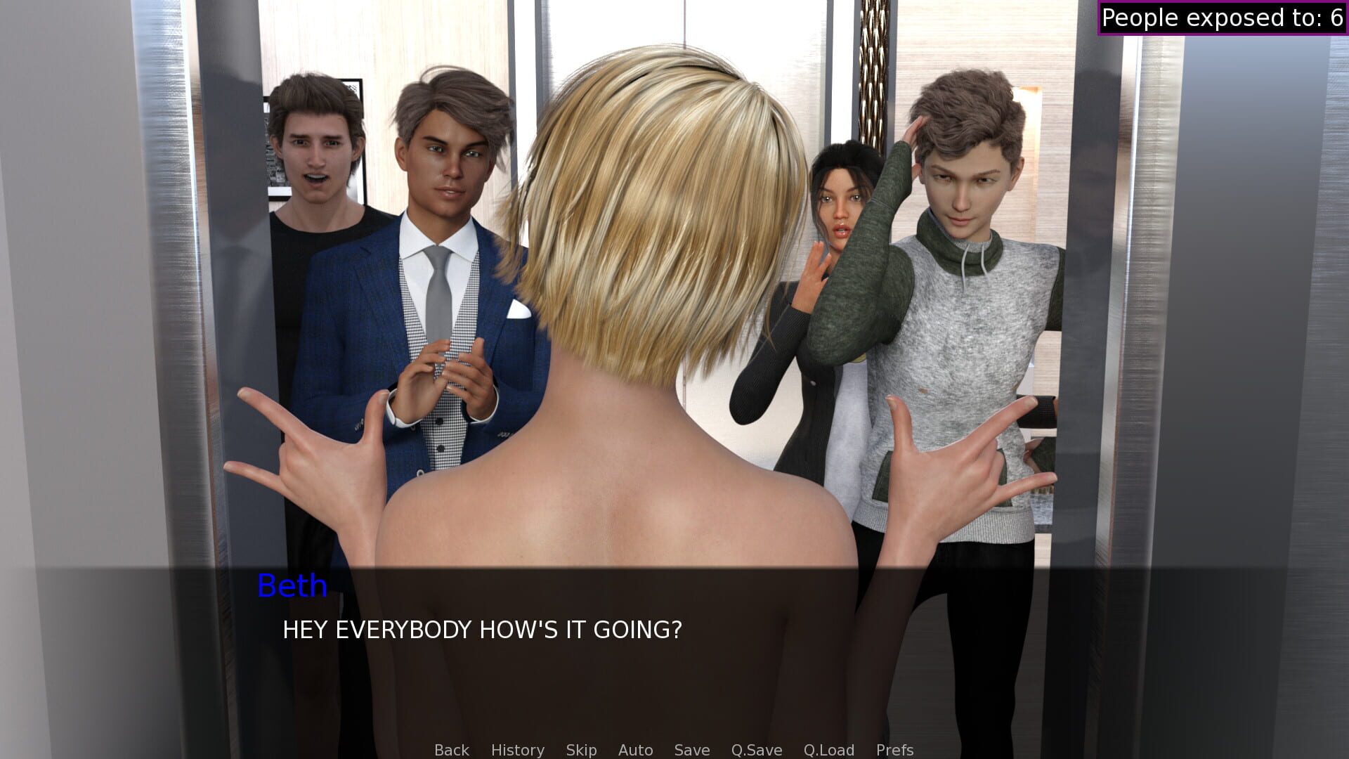 Foto do jogo Beth the Exhibitionist