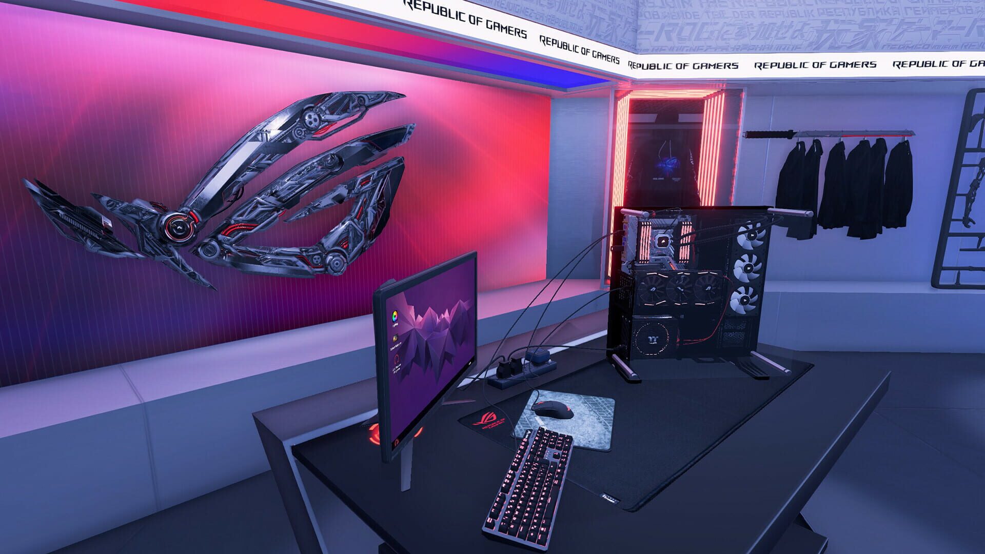 Foto do jogo PC Building Simulator: Republic of Gamers Workshop