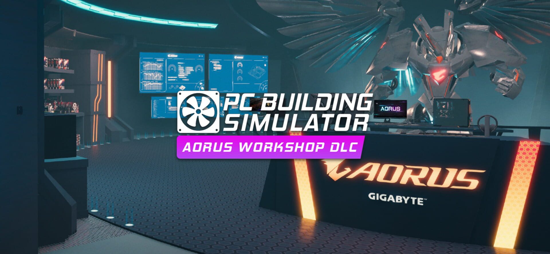 Foto do jogo PC Building Simulator: Aorus Workshop