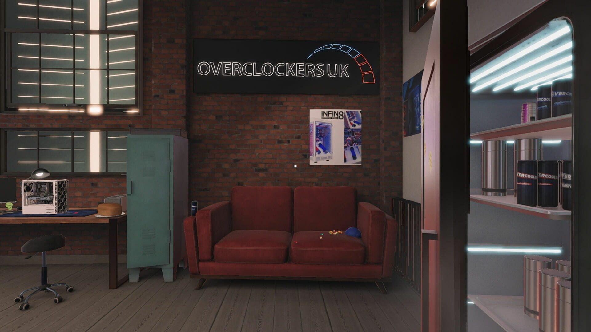 Foto do jogo PC Building Simulator: Overclockers UK Workshop
