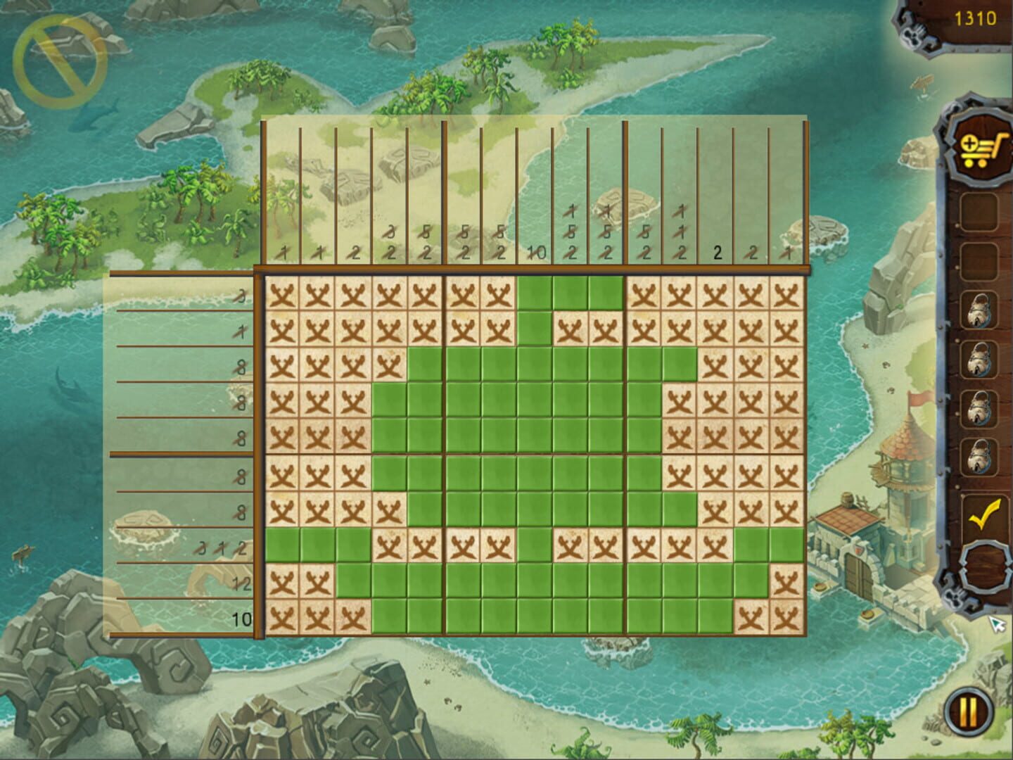 Foto do jogo Fill & Cross: Pirate Riddles