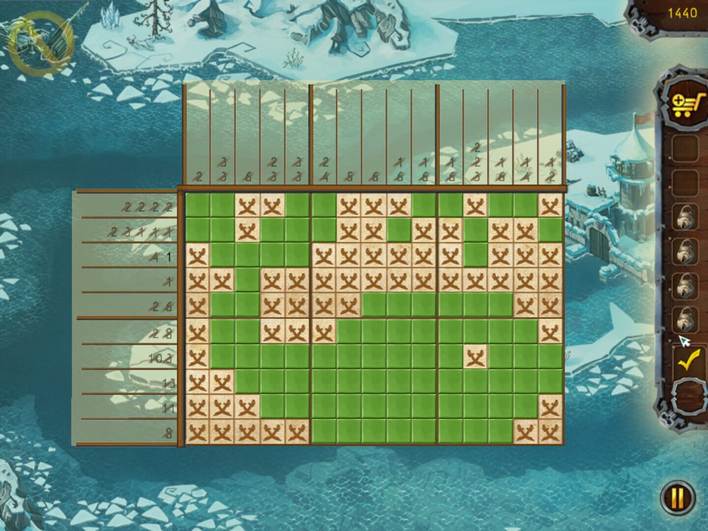 Foto do jogo Fill & Cross: Pirate Riddles