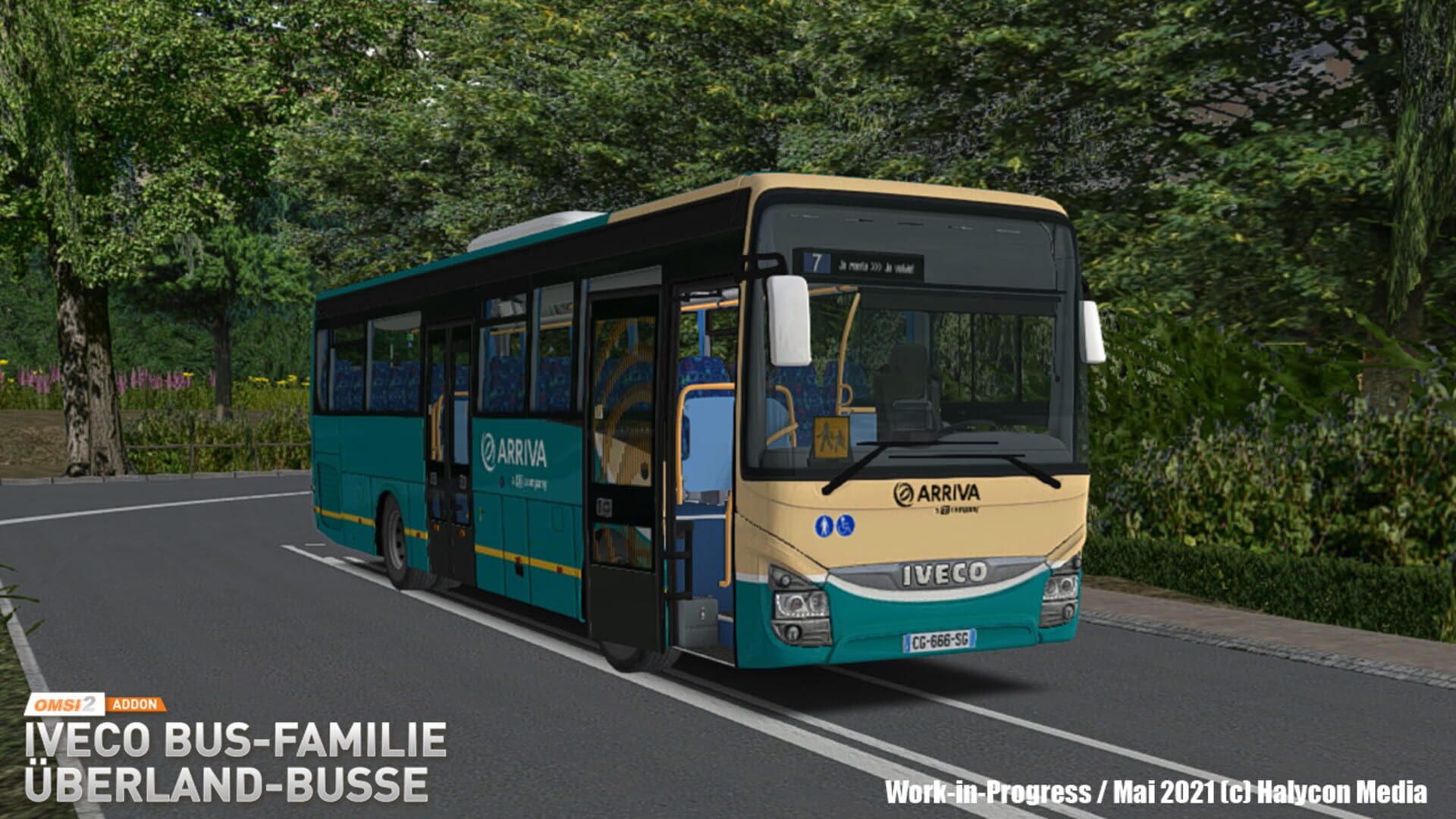 Foto do jogo OMSI 2: IVECO Bus Family Interurban Generation