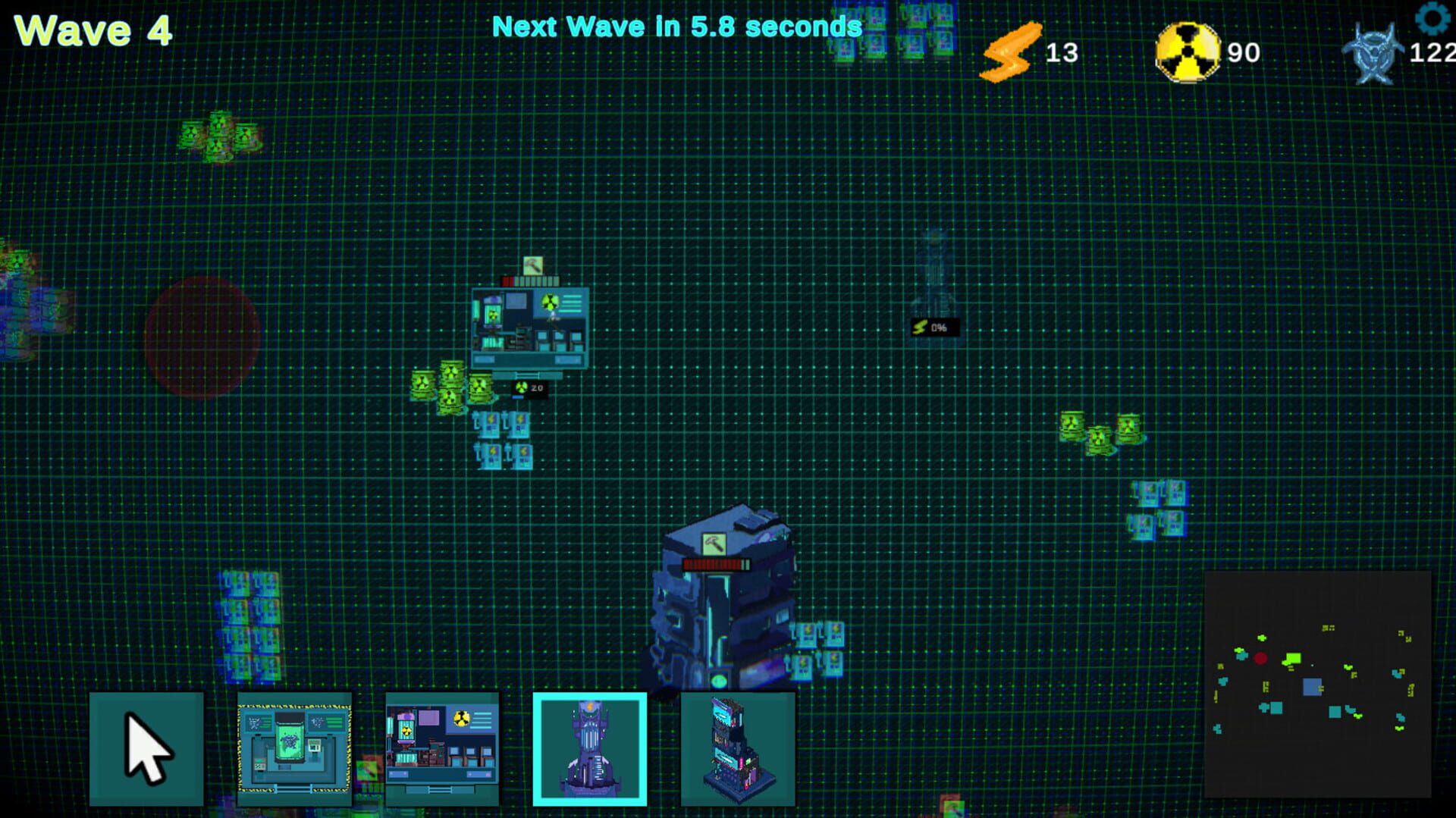 Foto do jogo CyberGrid: Tower defense