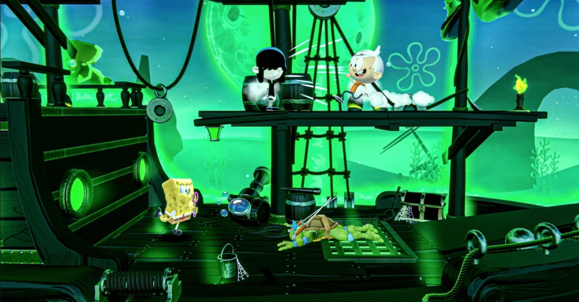 Foto do jogo Nickelodeon All-Star Brawl
