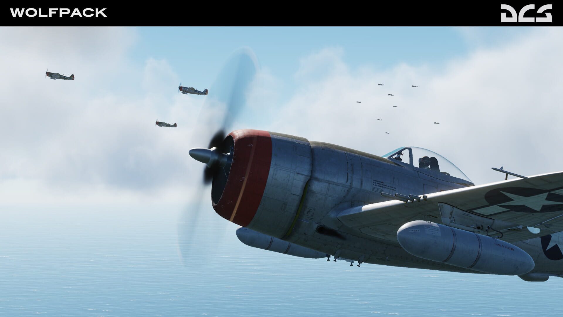 Foto do jogo DCS World: P-47D Thunderbolt Wolfpack Campaign
