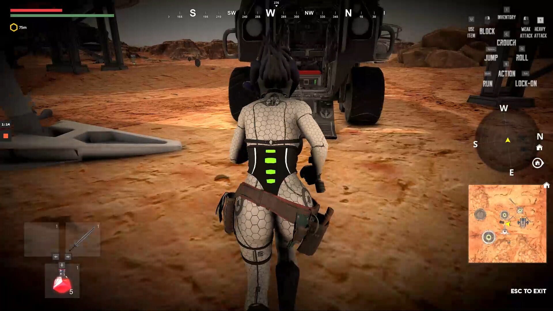 Foto do jogo Outcast on Mars
